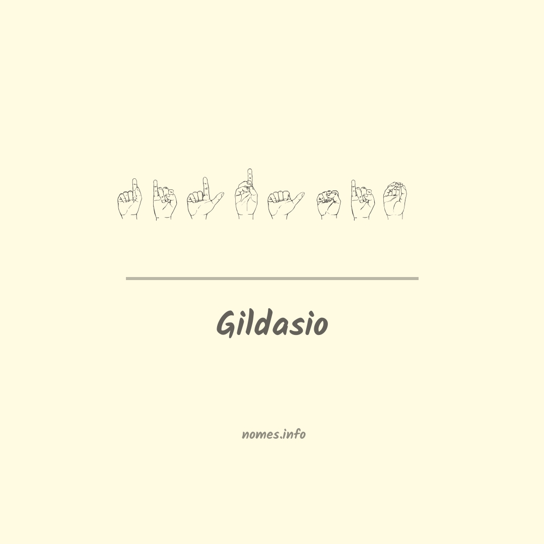 Gildasio em Libras Gildasio em Libras