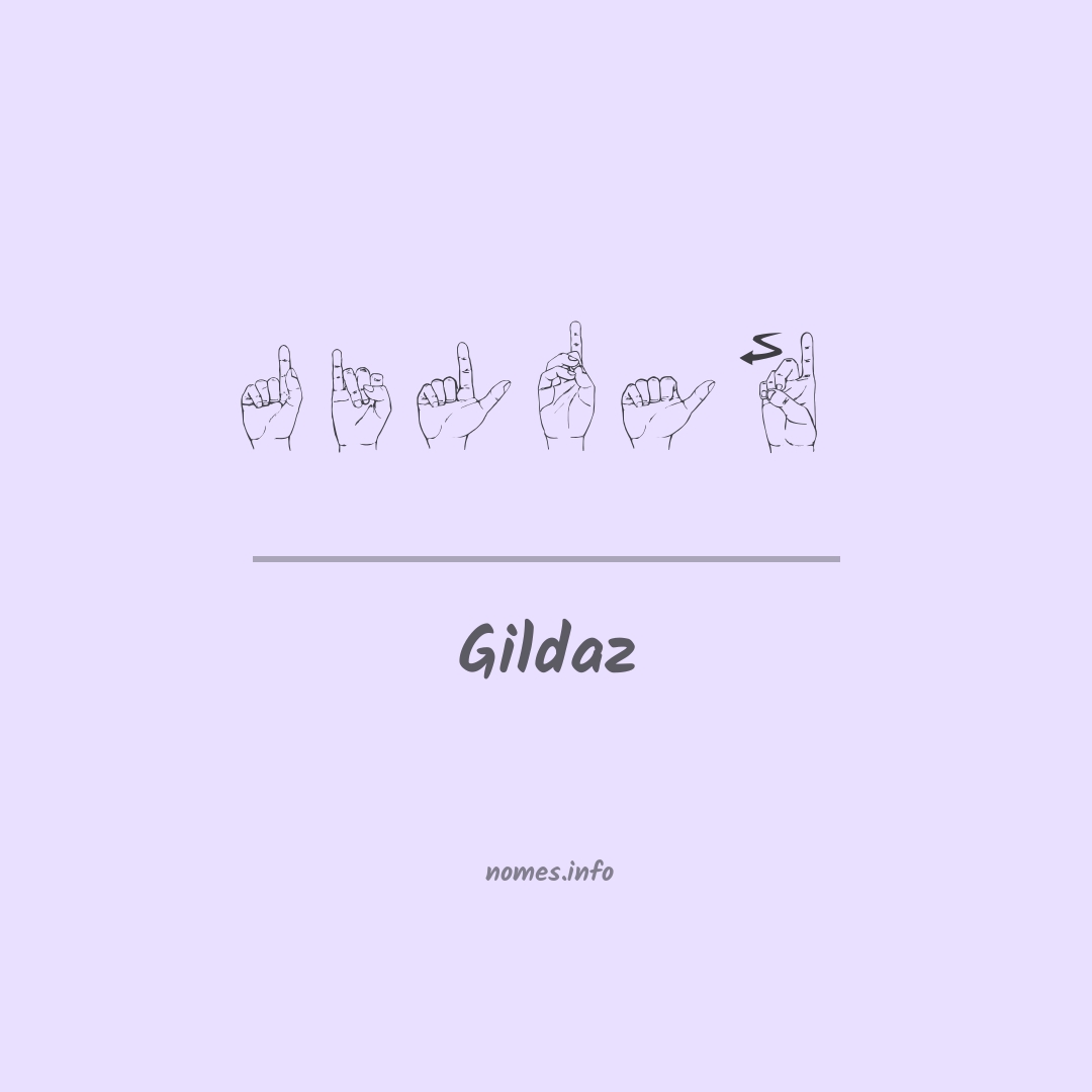 Gildaz em Libras