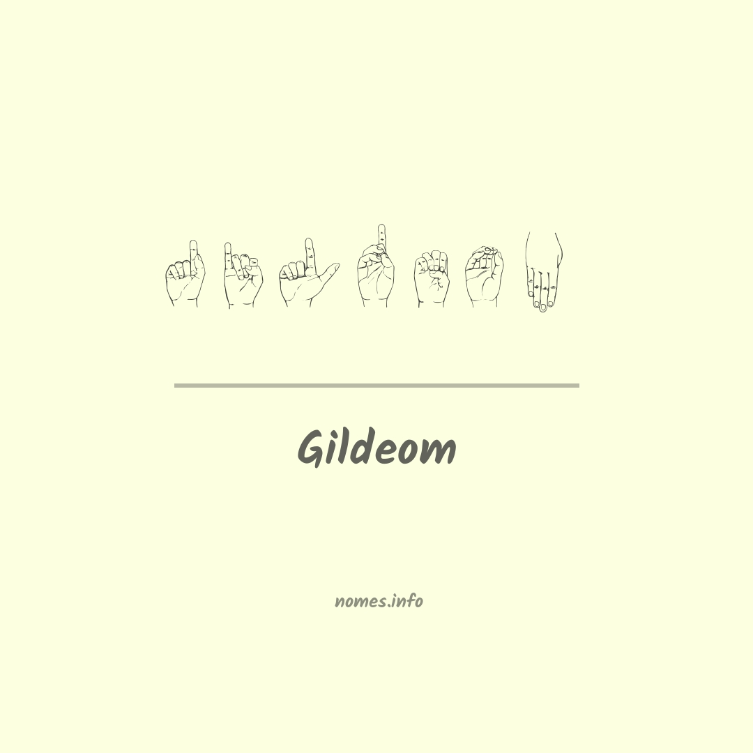 Gildeom em Libras