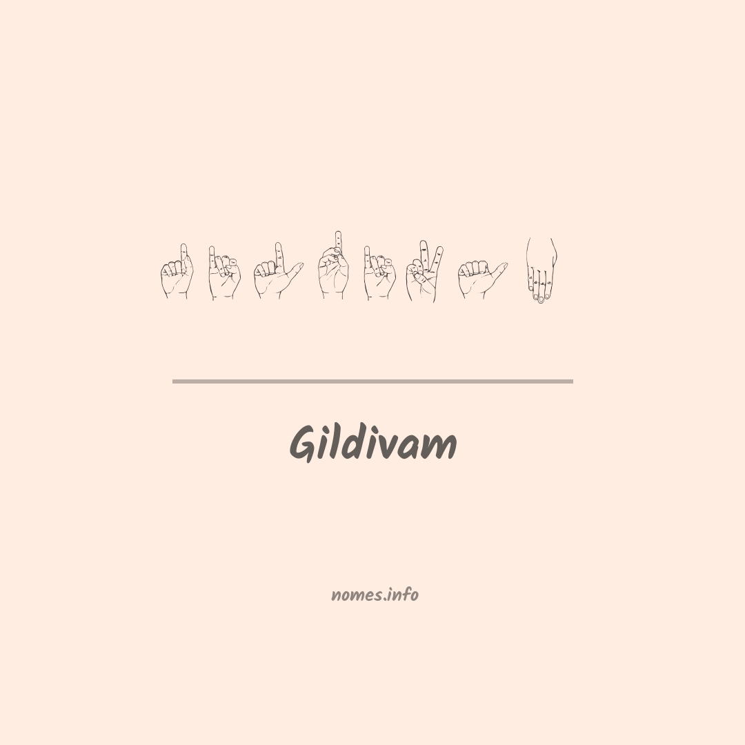 Gildivam em Libras