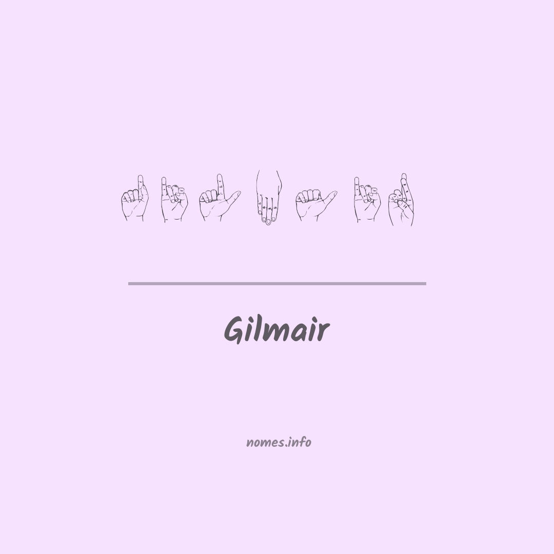 Gilmair em Libras