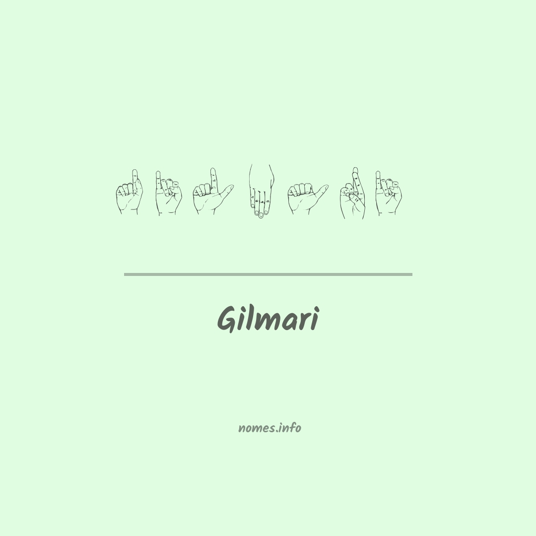 Gilmari em Libras