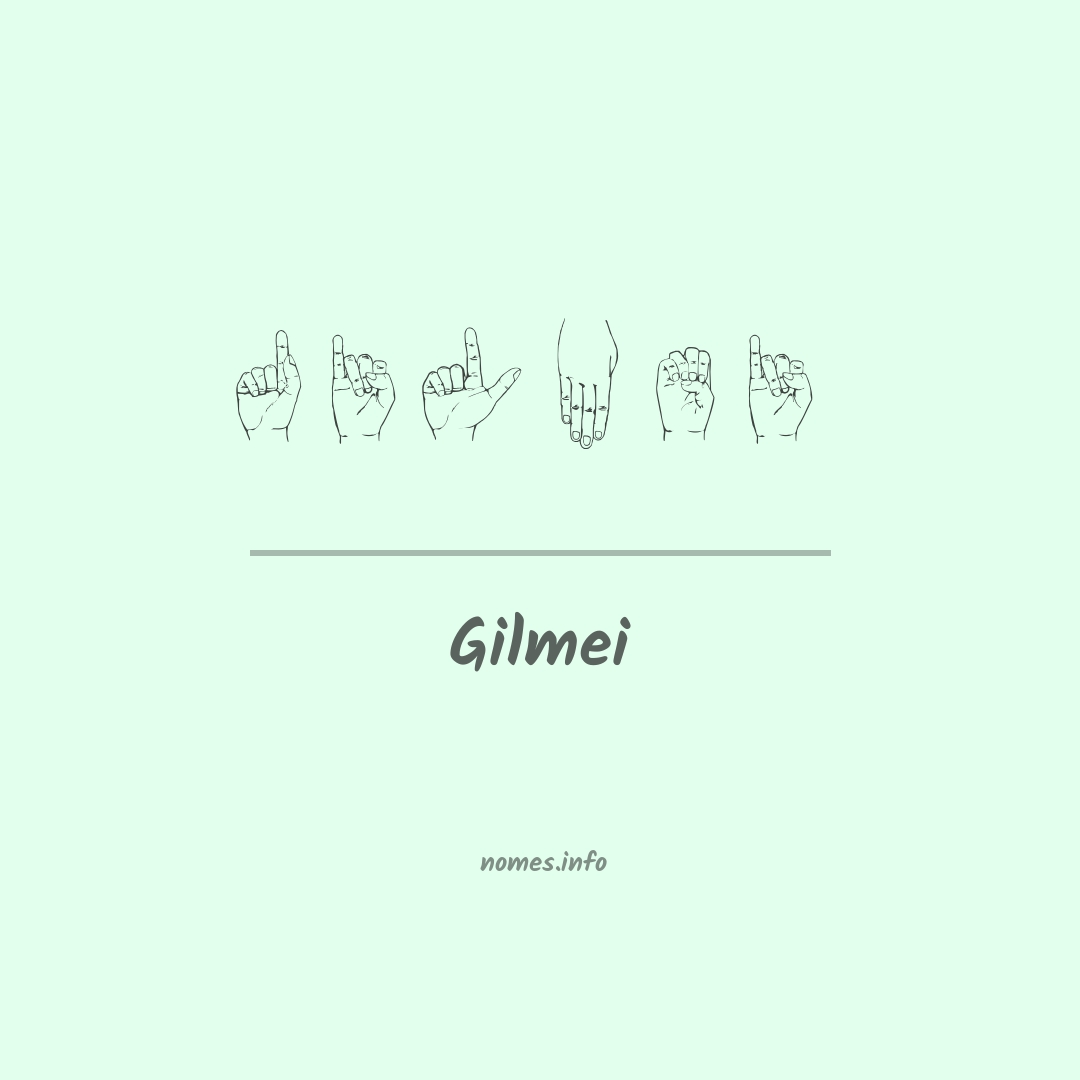 Gilmei em Libras