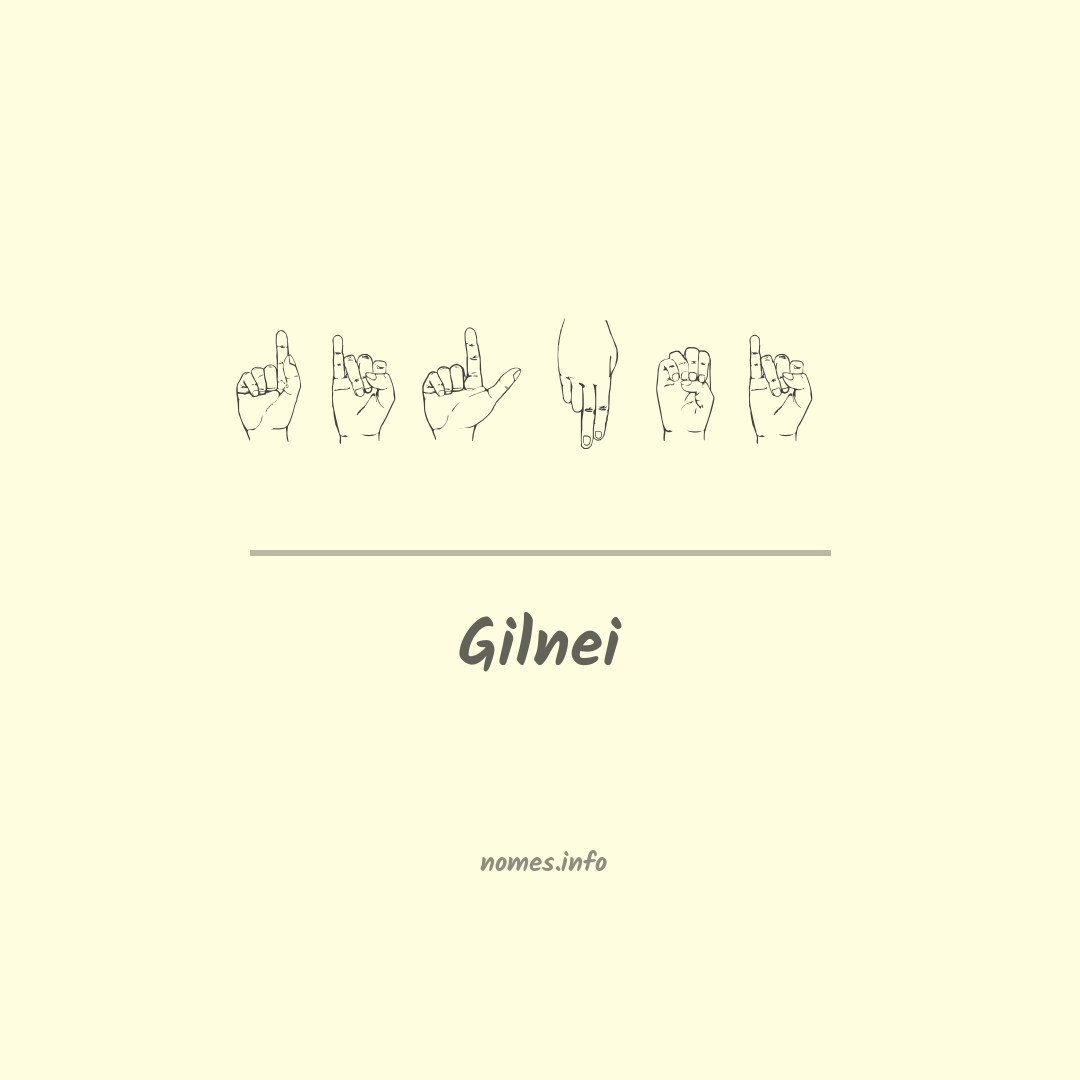 Gilnei em Libras