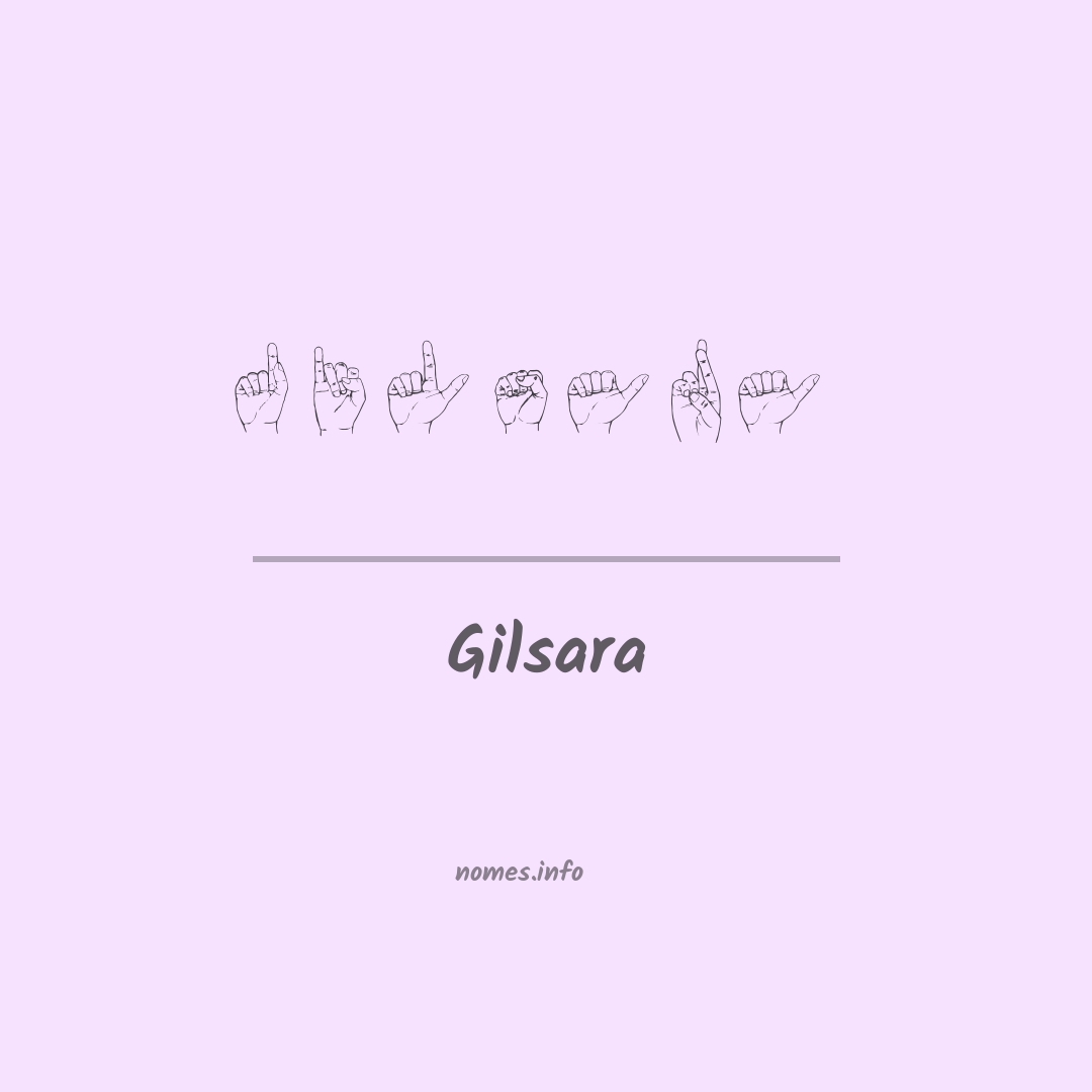 Gilsara em Libras