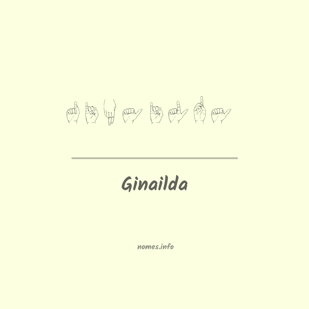 Ginailda em Libras