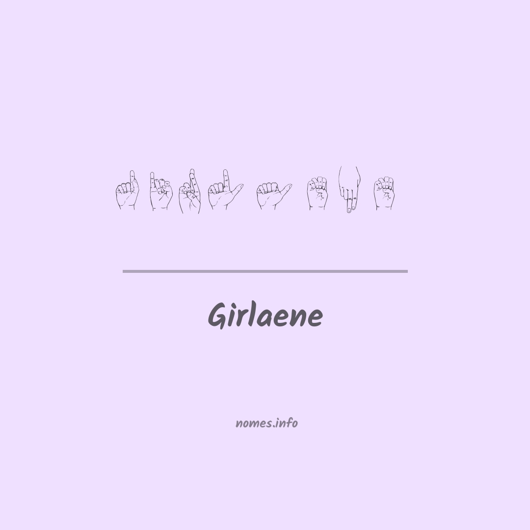 Girlaene em Libras