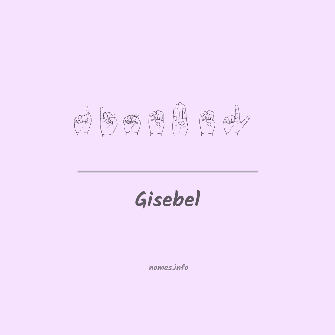 Gisebel em Libras