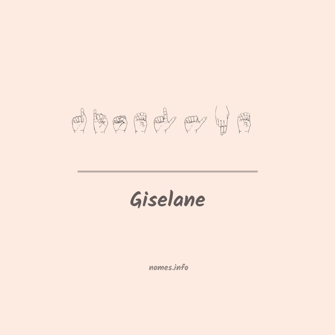 Giselane em Libras