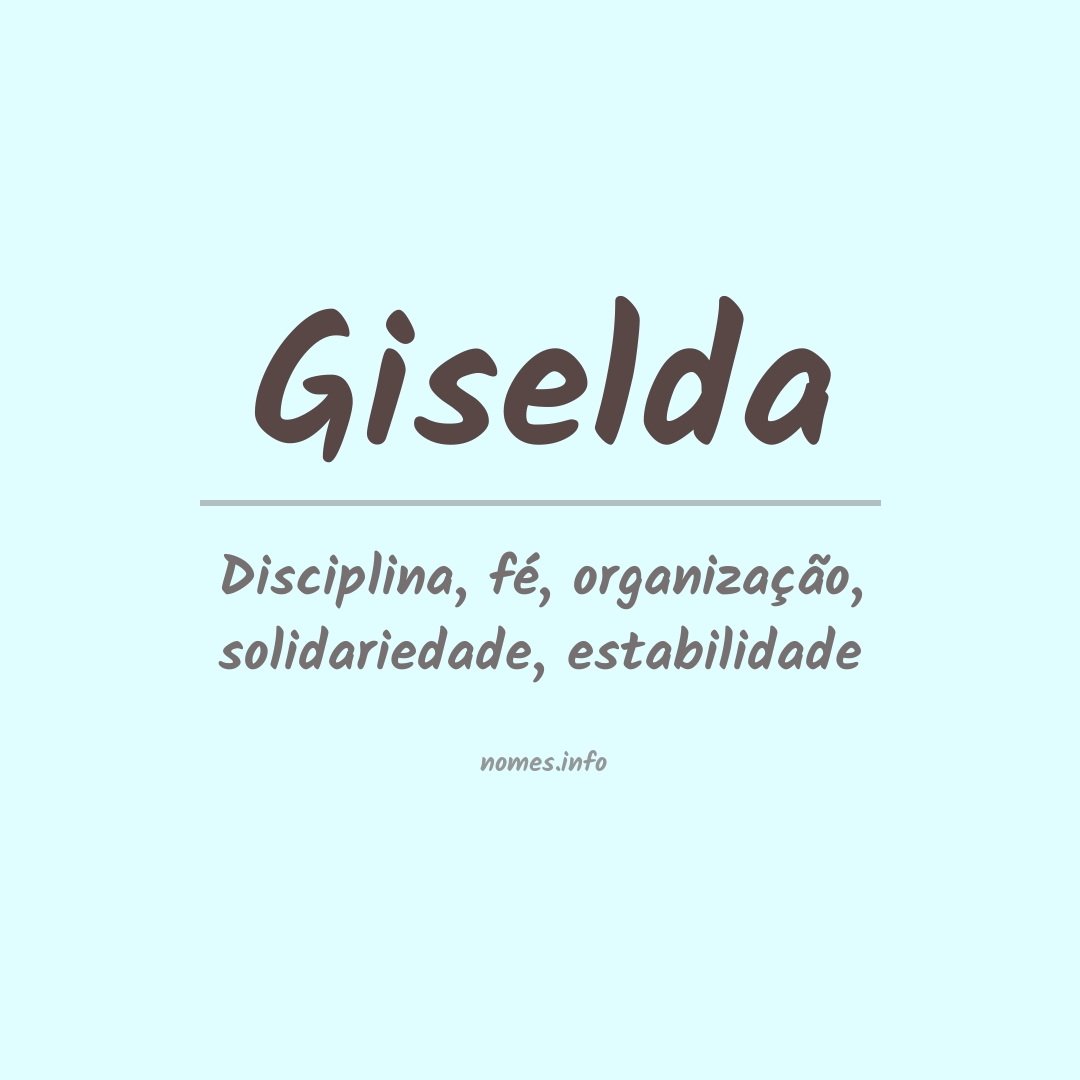 Significado do nome Giselda