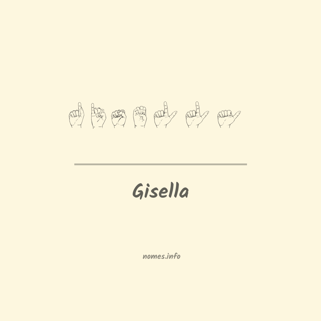 Gisella em Libras