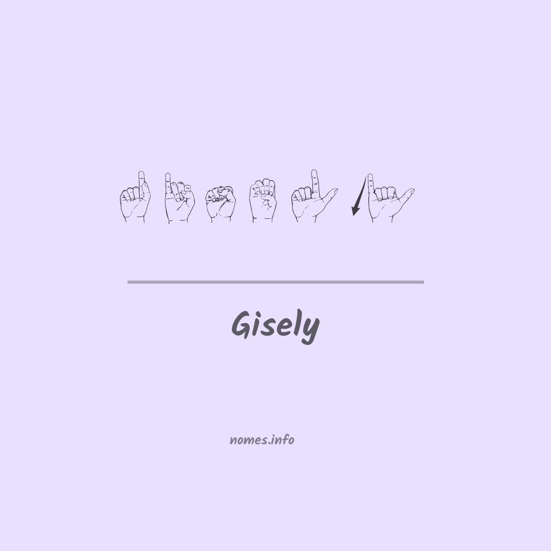 Gisely em Libras