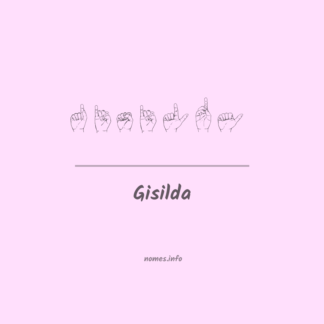 Gisilda em Libras