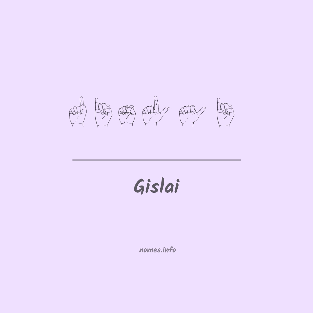 Gislai em Libras