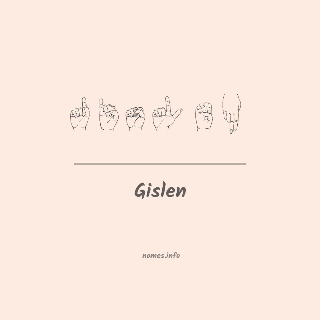 Gislen em Libras Gislen em Libras