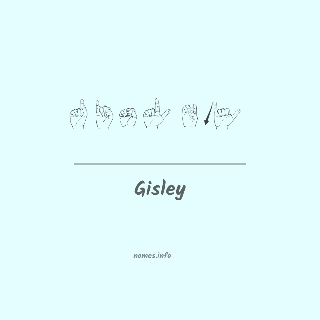 Gisley em Libras