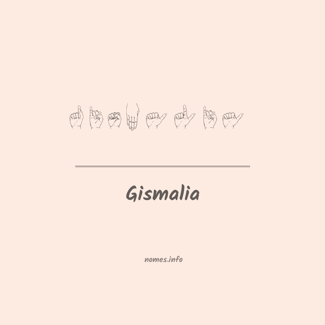 Gismalia em Libras