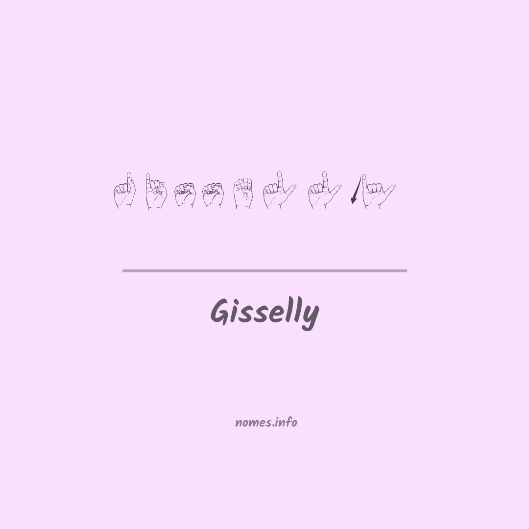 Gisselly em Libras