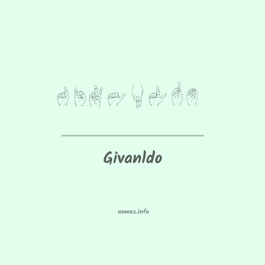 Givanldo em Libras