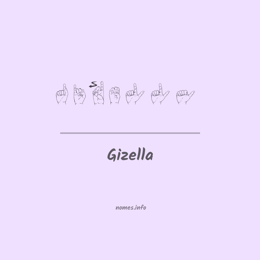 Gizella em Libras