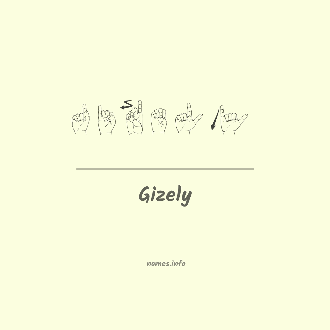 Gizely em Libras