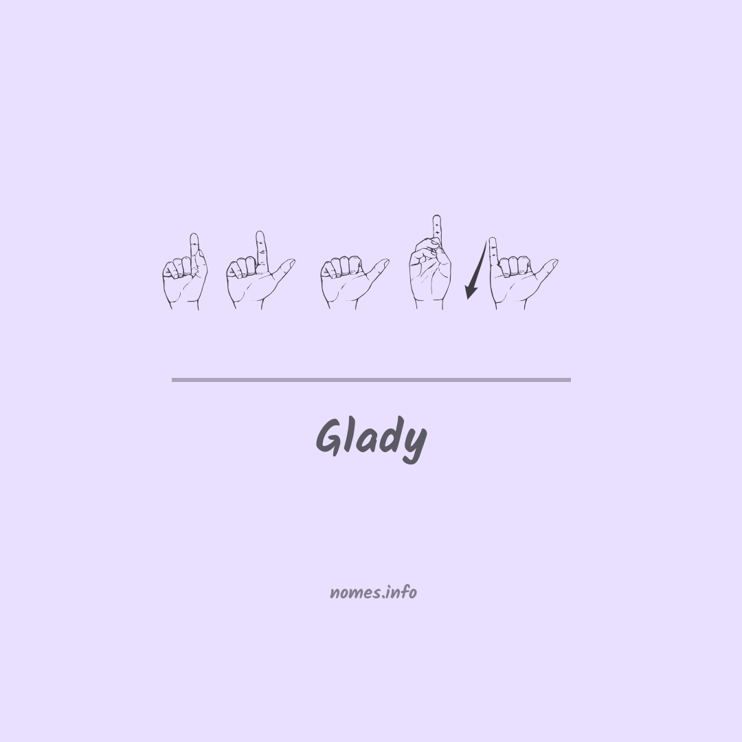 Glady em Libras