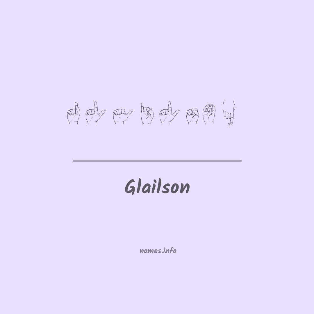 Glailson em Libras