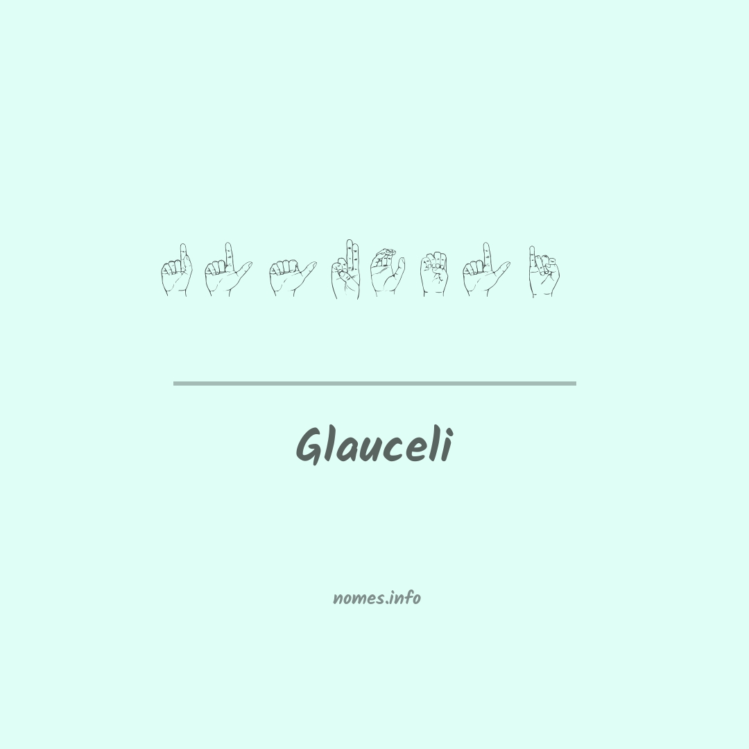 Glauceli em Libras