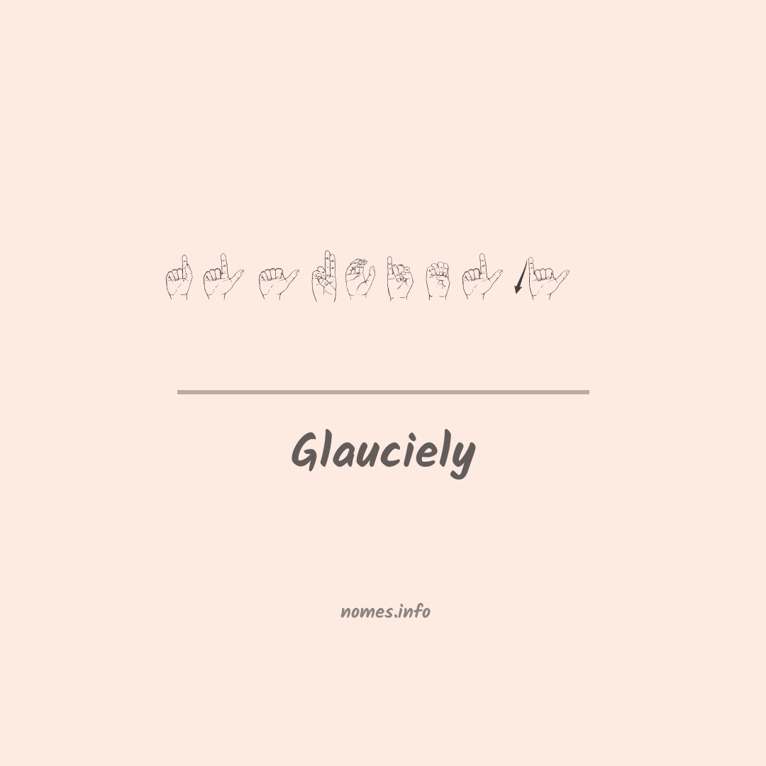 Glauciely em Libras