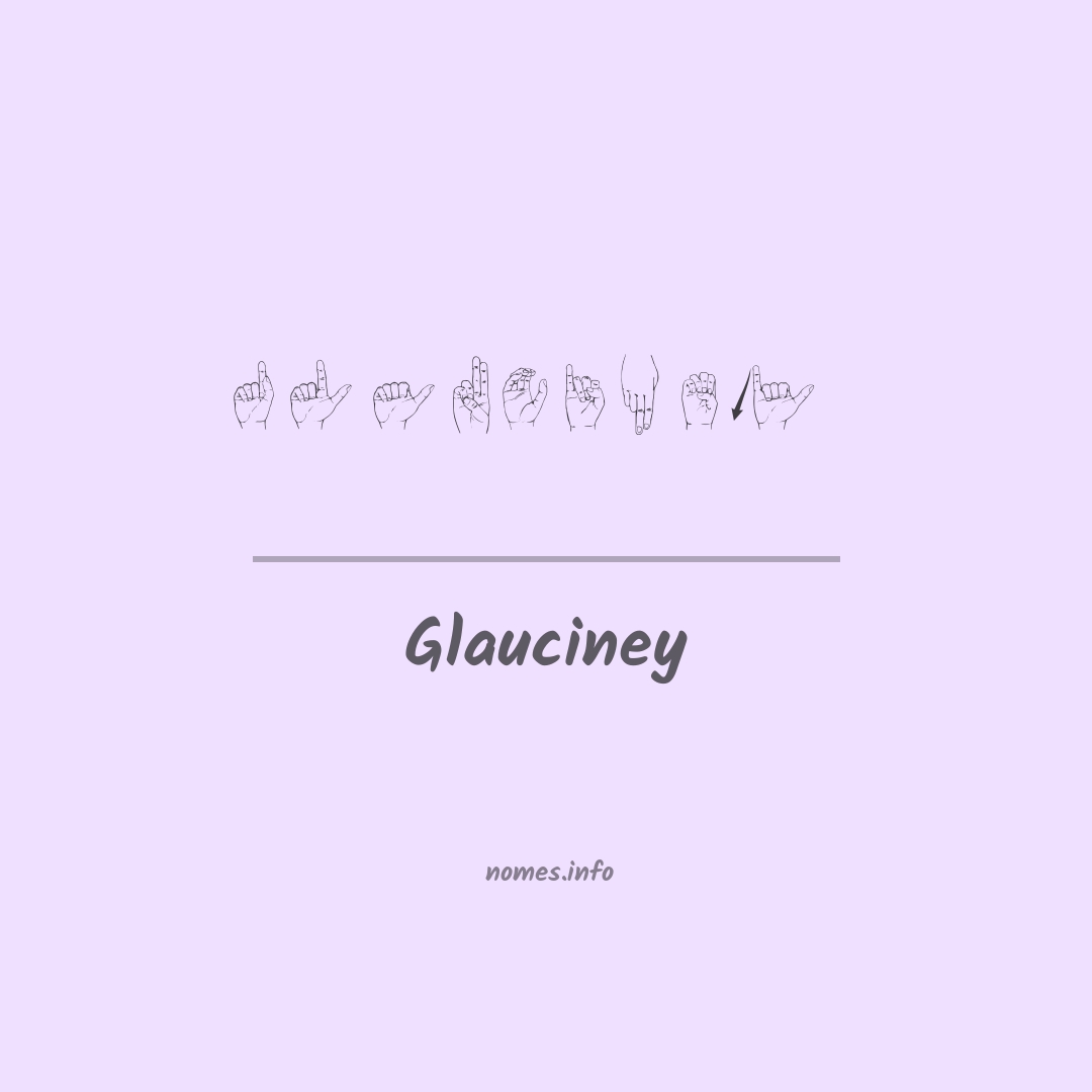 Glauciney em Libras