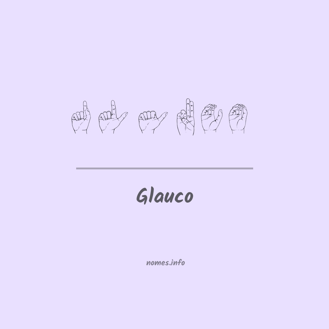 Glauco em Libras