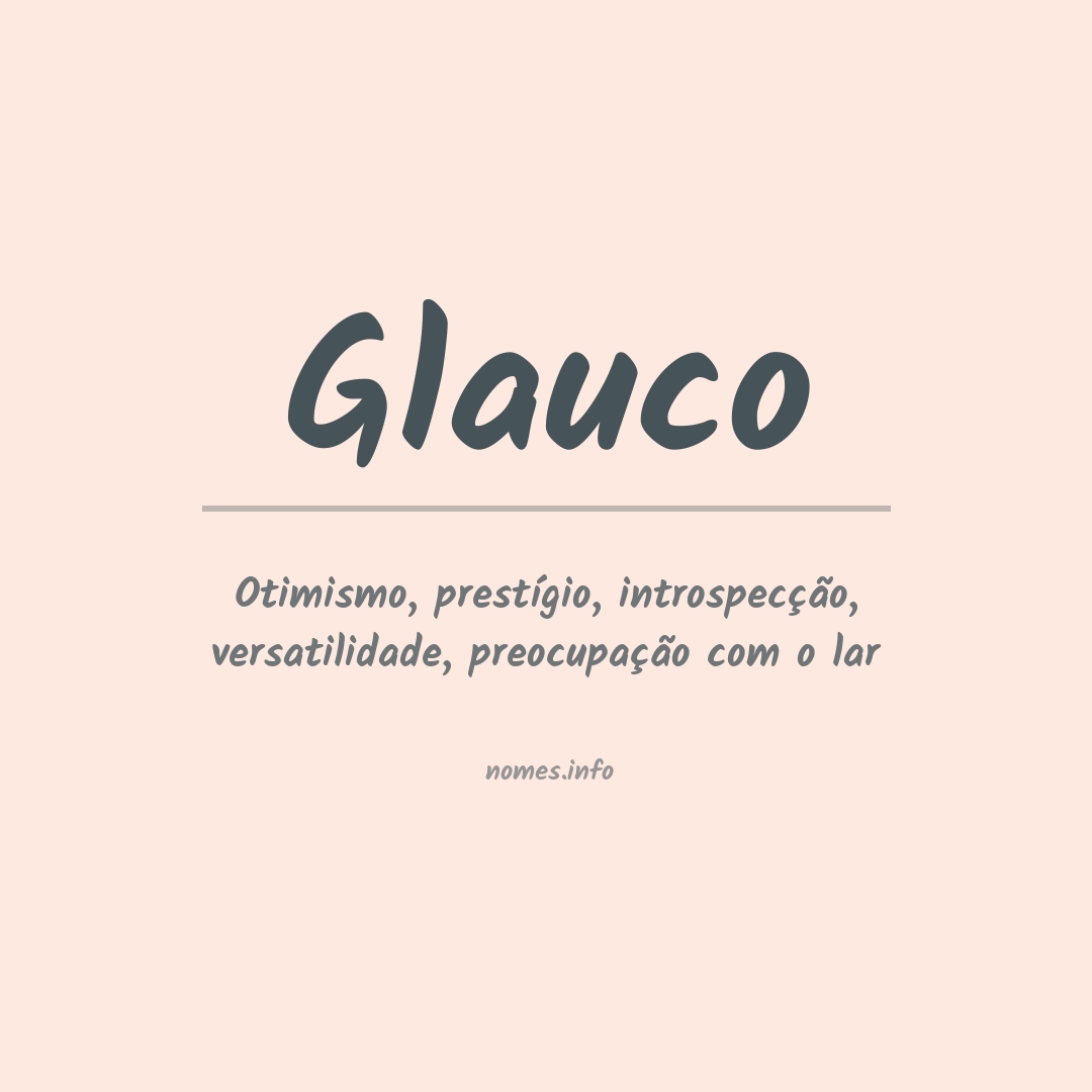 Significado do nome Glauco