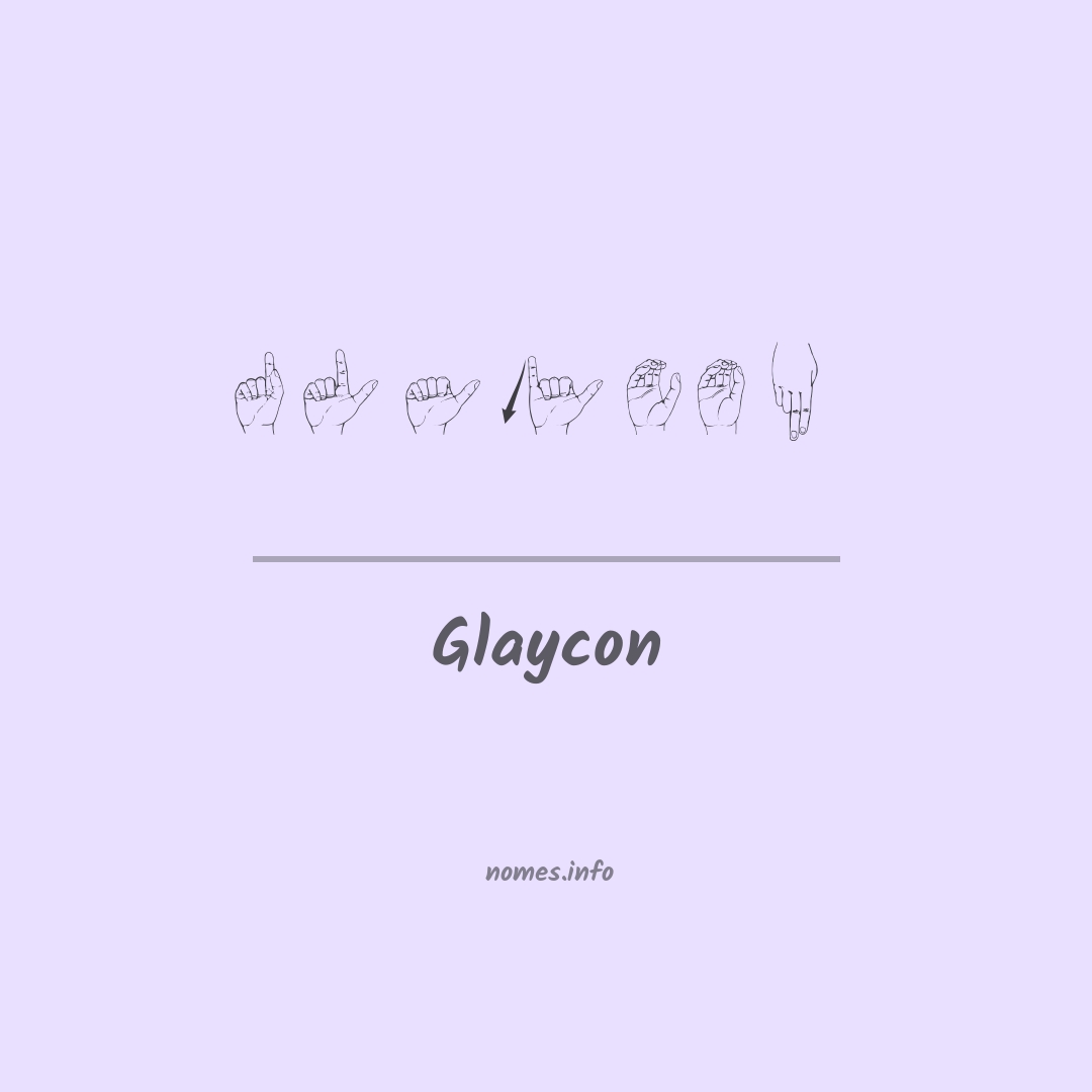 Glaycon em Libras