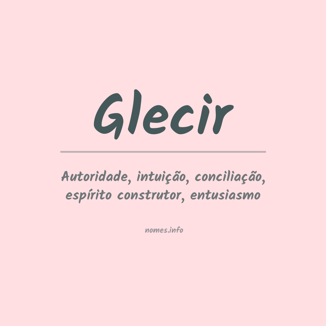 Significado do nome Glecir