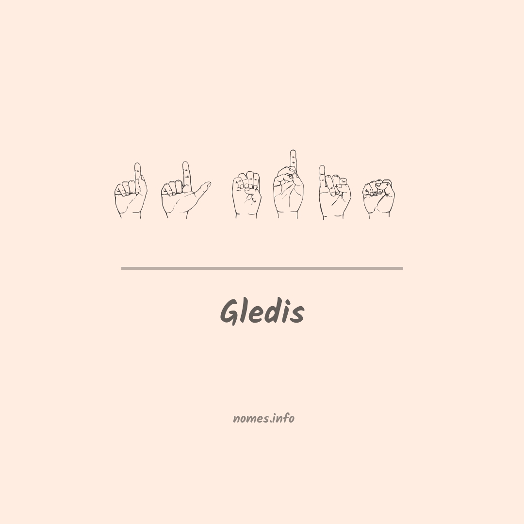 Gledis em Libras