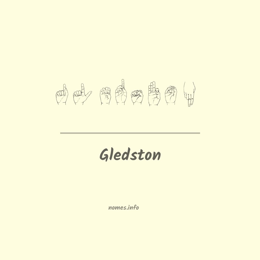 Gledston em Libras
