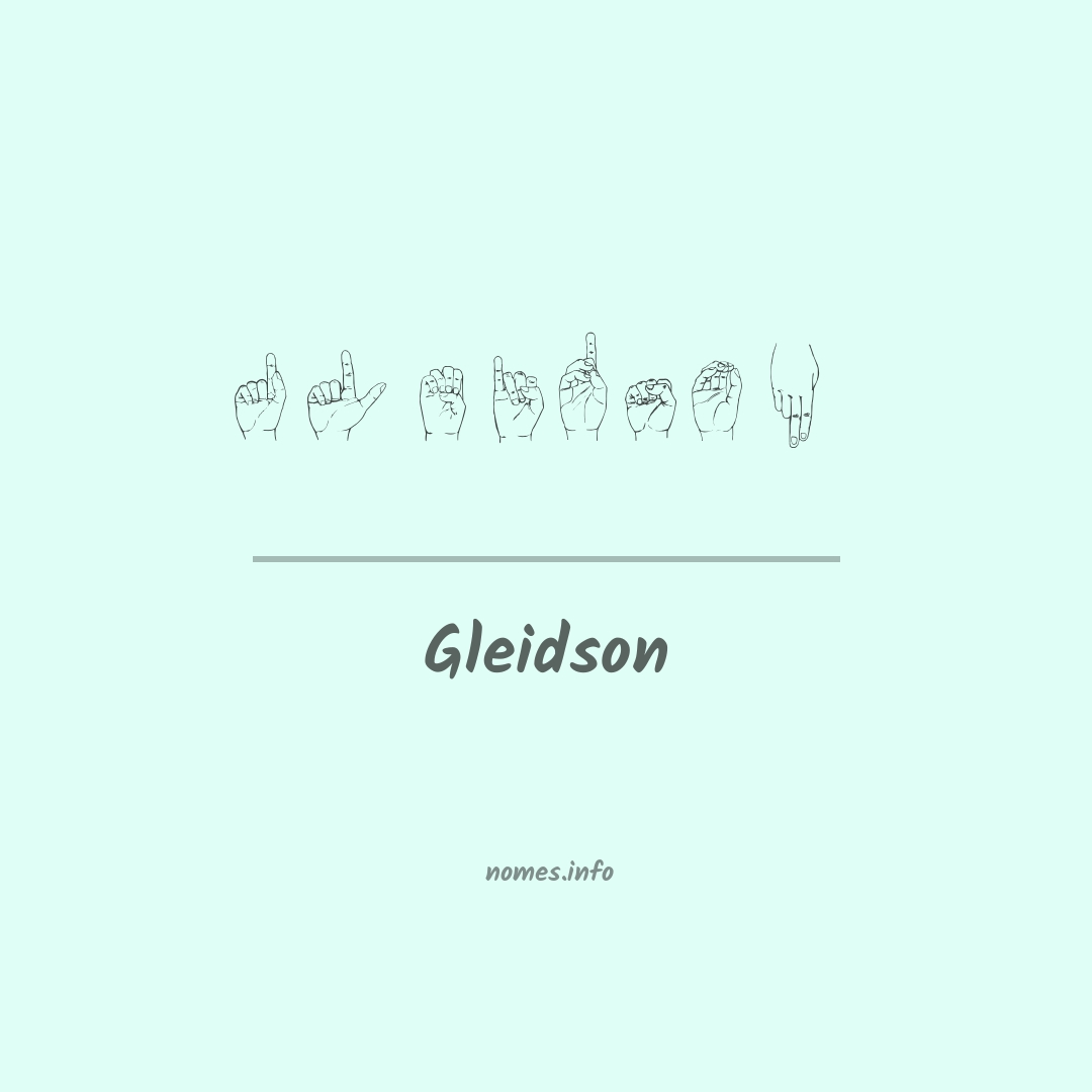 Gleidson em Libras