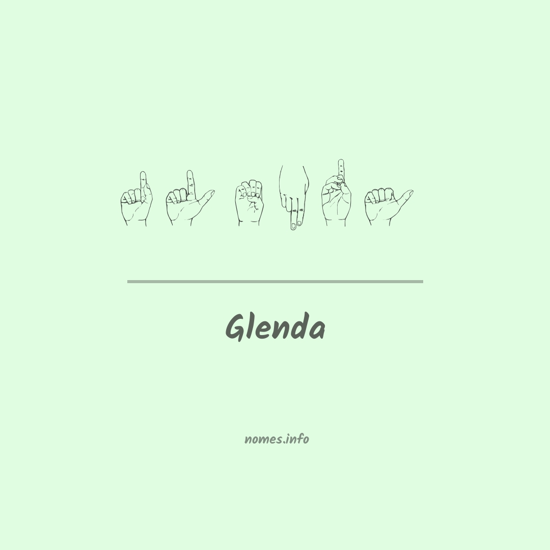 Glenda em Libras