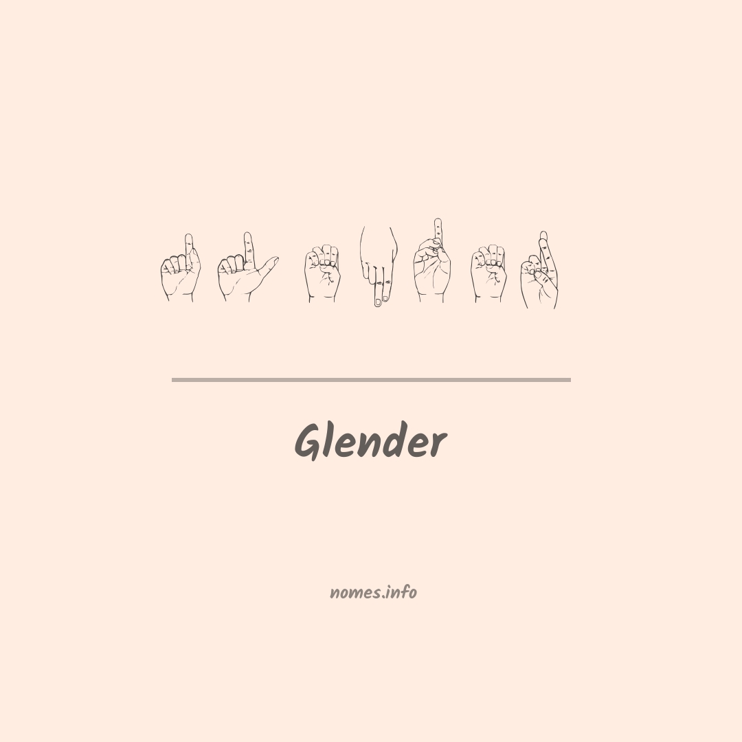 Glender em Libras