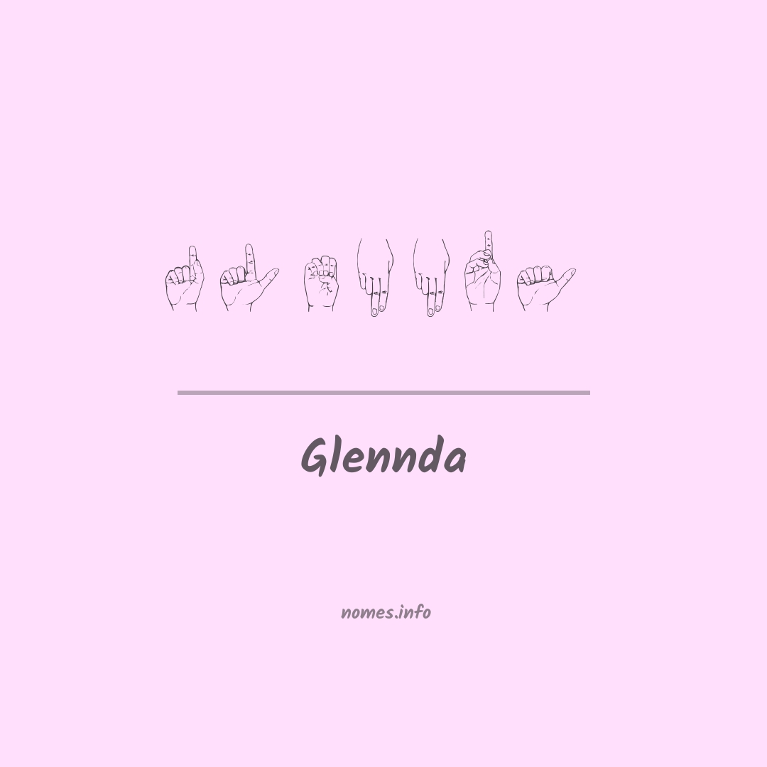 Glennda em Libras
