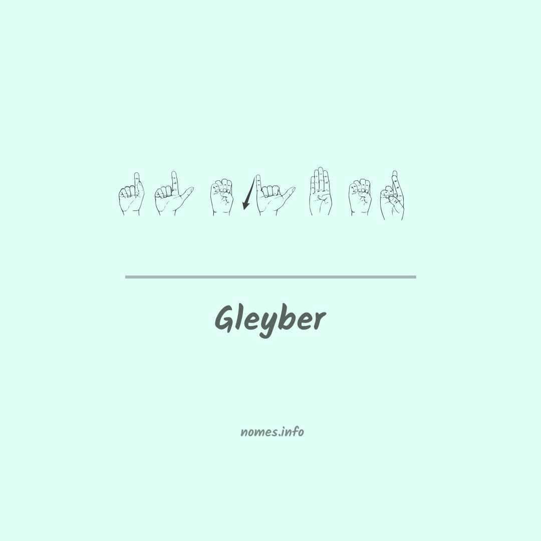 Gleyber em Libras
