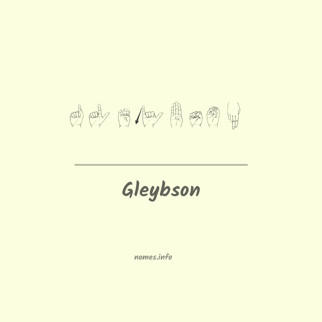 Gleybson em Libras