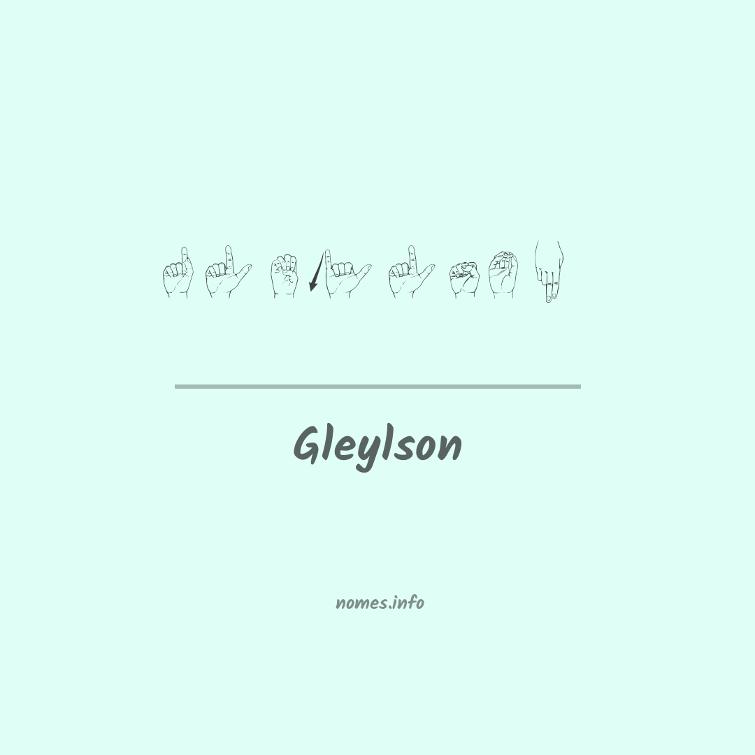 Gleylson em Libras