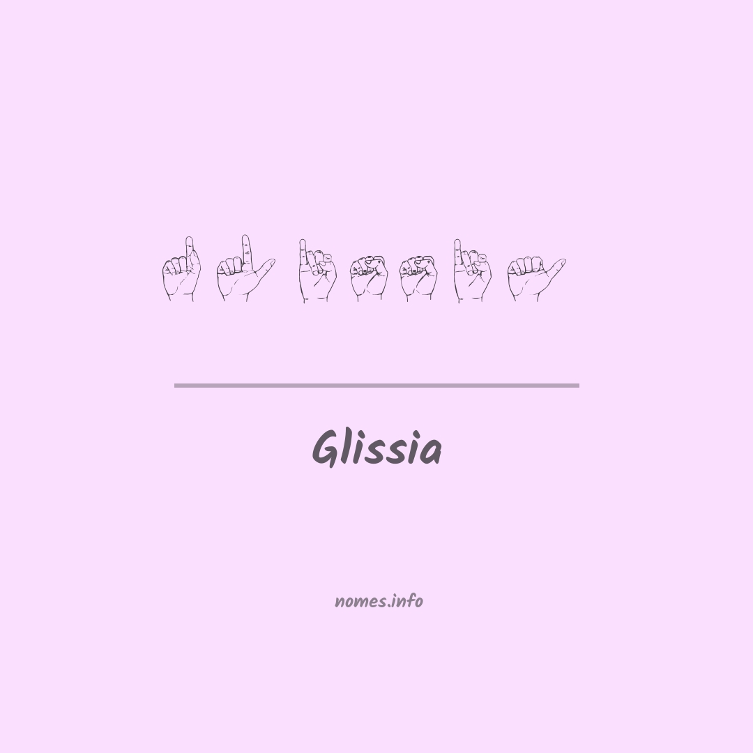 Glissia em Libras