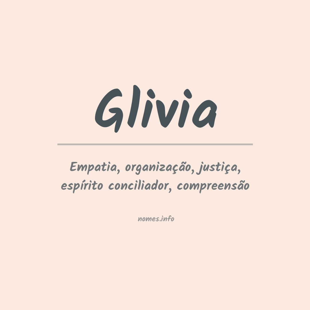 Significado do nome Glivia