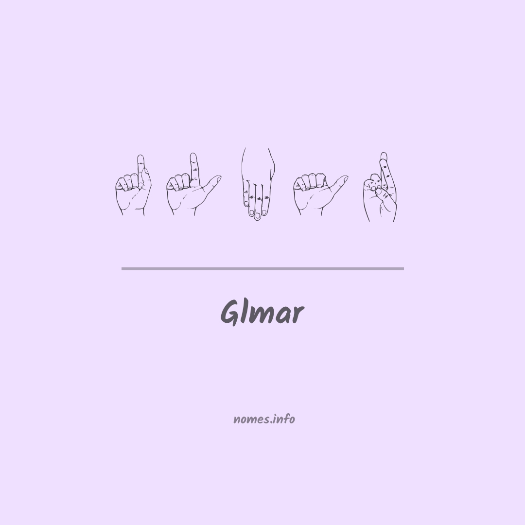 Glmar em Libras