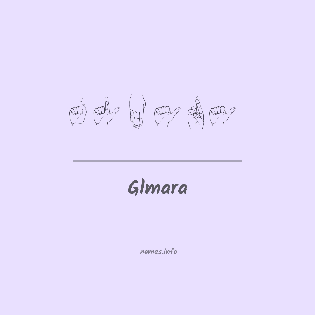 Glmara em Libras