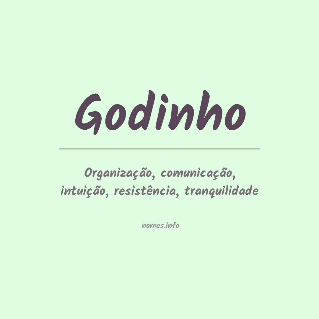 Significado do nome Godinho