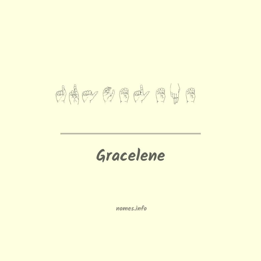 Gracelene em Libras