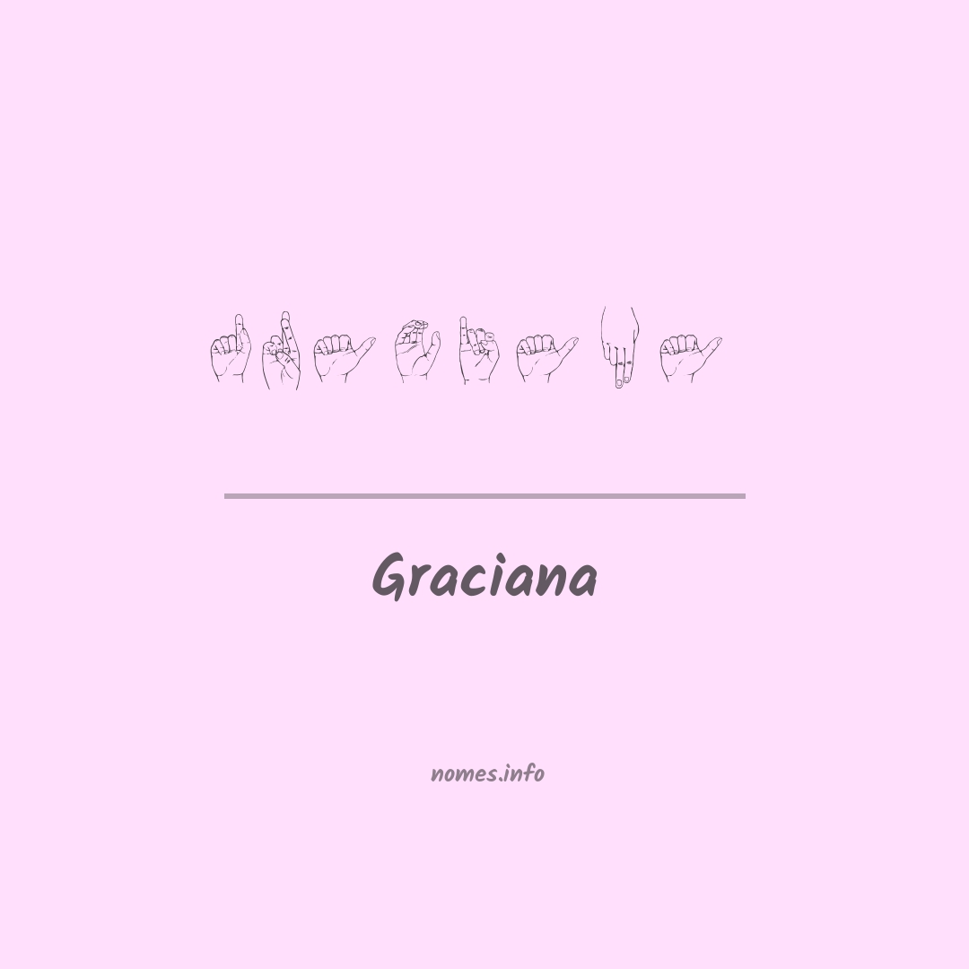 Graciana em Libras